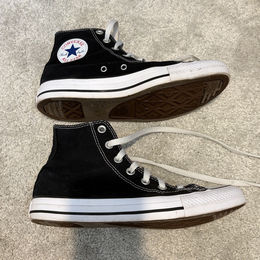 Converse Chuck Taylor black High-Tops - Picture 2 of 8